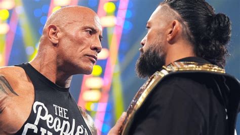 The Rock To Face Off With Roman Reigns During Wwe Wrestlemania 2024