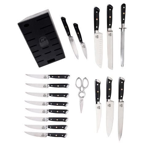 Modern Knife Block Set (18 pc.) – Certified Angus Beef