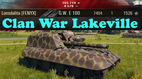 G W E Clan War Lakeville World Of Tanks Youtube