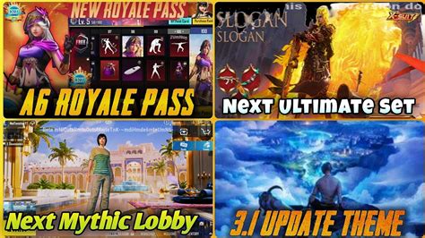 A6 Royale Pass 1 To 100Rp Leaks Next Ultimate X Suit M762 Famas