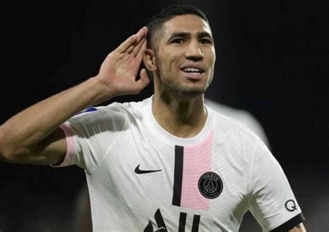 PSG Achraf Hakimi déjà de retour à Paris Linformation ma