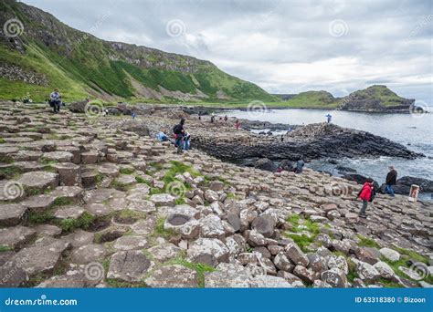 Giant S Causeway Volcanic Formations Editorial Image - Image of ...