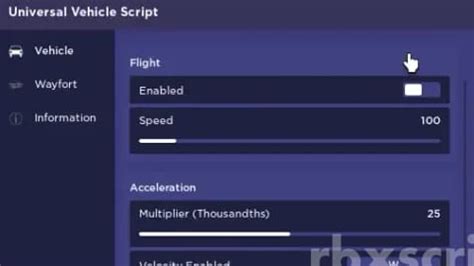 Universal Vehicle Speed Multiplier Scripts Rbxscript