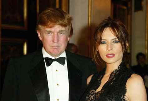 Download Young Melania Trump With Donald Wallpaper | Wallpapers.com