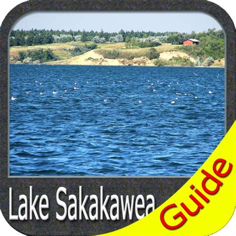 Lake Sakakawea fishing Charts by Flytomap