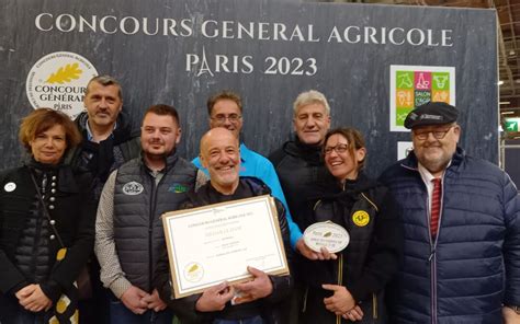 SIA 2023 Première médaille dor au Concours général agricole pour l