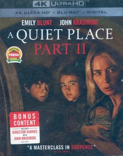 A Quiet Place Part Ii K Ultra Hd Blu Ray