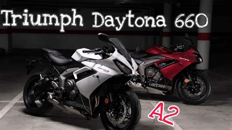 Essai Triumph Daytona 660 A2 Youtube