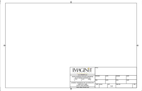 Autocad Title Block Template