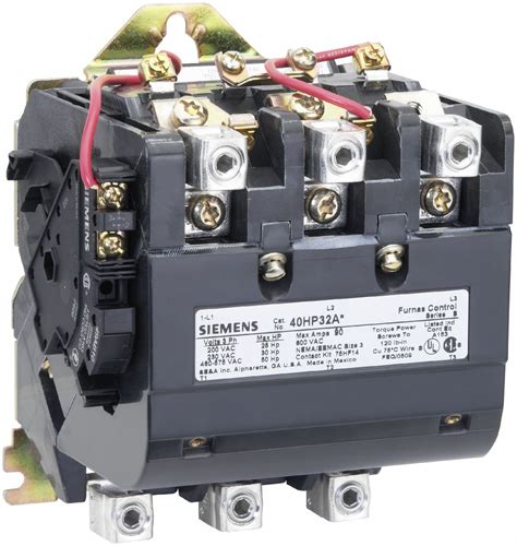 Siemens Non Reversing 3 Poles Nema Magnetic Contactor 44f342