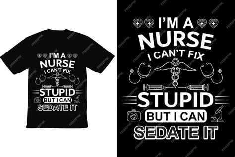 Premium Vector Nurse T Shirt Design Doctor T Shirt Design Typography