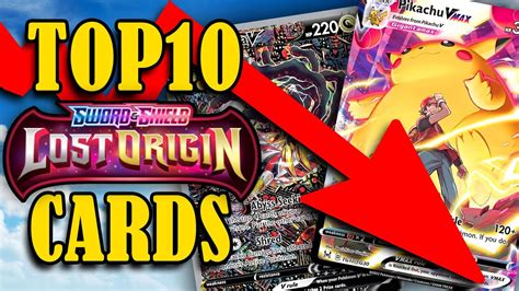 TOP 10 Most Valuable Pokemon Cards From Lost Origin YouTube