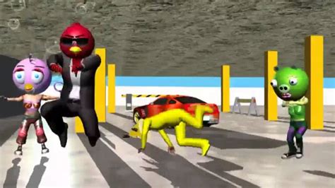 Angry Birds Gangnam Style Dance ♫ 3d Animated Mashup Parody Youtube