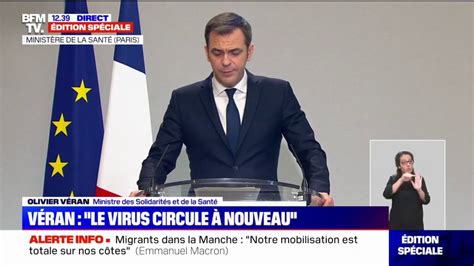 Olivier Véran Je ne vous annoncerai ni confinement ni couvre feu