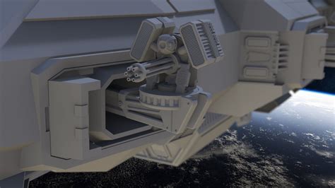 Rocinante Tachi 3d Print The Expanse 3d Model 3d Printable Cgtrader