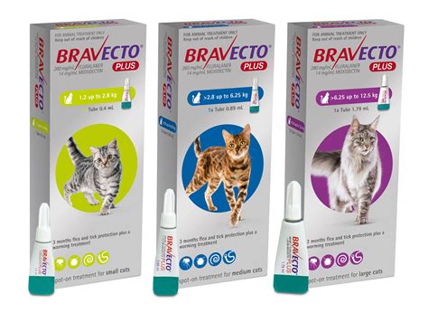 Bravecto Plus Spot On For Cats — Pet Depot Ltd