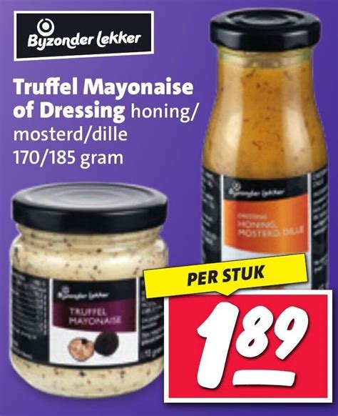 Truffel Mayonaise Of Dressing Aanbieding Bij Nettorama