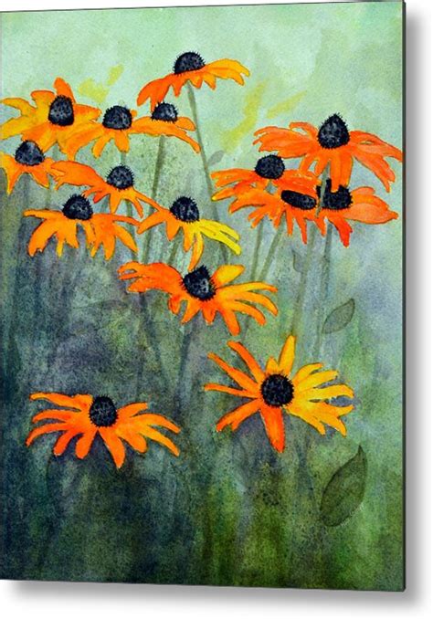 Black Eyed Susan Painting at PaintingValley.com | Explore collection of ...