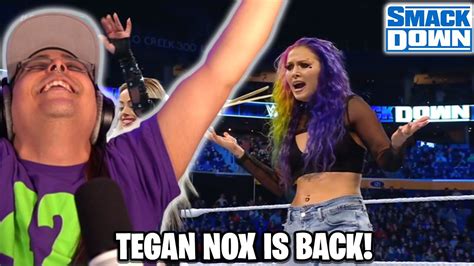 Tegan Nox Returns To Smackdown Youtube