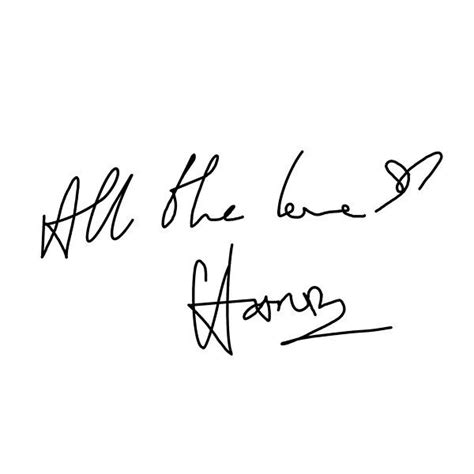 All The Love Harry Styles Handwriting By Lilyconstantino Redbubble Harry Styles Tattoos