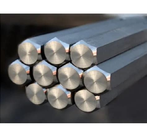 Polished Alloy Steel Hexagonal Bar Single Piece Length Meter At