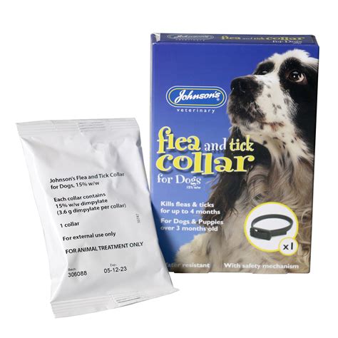 D001 Flea & Tick Collar For Dogs Pack Of 6 | Johnsons Veterinary Products