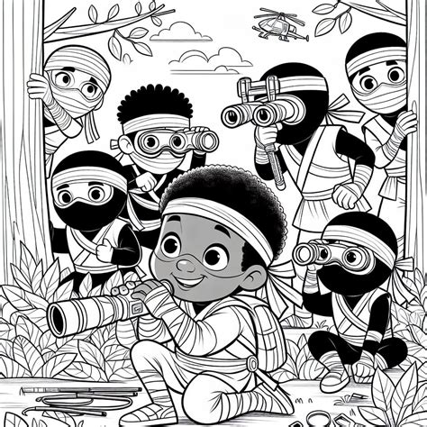 Unique Ideas For Spy Ninja Coloring Pages Color Me Pages