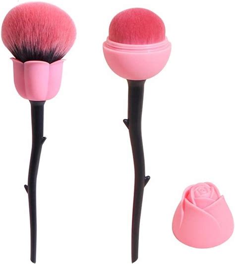 Amazon Coshine Pro Enchanted Rose Flower Makeup Brushes For