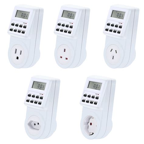 novalinkeu uk  fr br plug digital home electric wall plug power