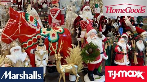 Tj Maxx Homegoods Marshalls Christmas Decorations Home Decor Shop With