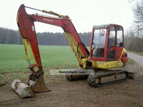 Hitachi Zx Mini Kompact Digger Construction Equipment Photo And