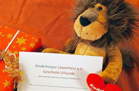 Spenden helfen Kinderhospiz Löwenherz