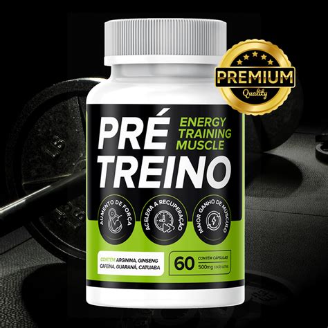 Pré Treino Suplemento Premium Energia E Disposição 60 Cápsulas Envio Rápido Shopee Brasil