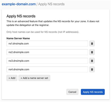 Zone Ns Records Dnsimple Help