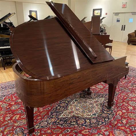 Steinway Piano Model A Satin Mahogany Faust Harrison Pianos