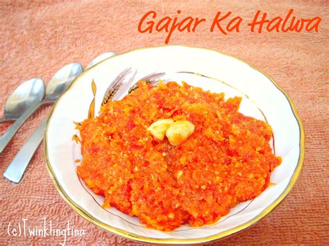 Gajar ka Halwa - Twinkling Tina Cooks