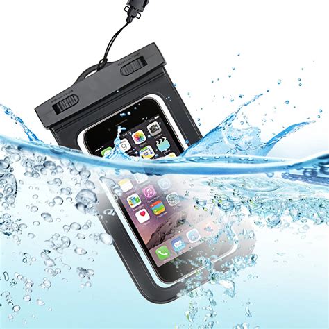 Ifavor Universal Waterproof Phone Bag Case Floating Dry Pouch For