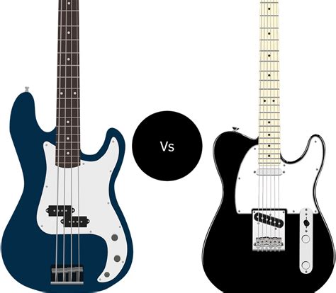 The Differences Between Bass And Electric Guitar Guitar Genix