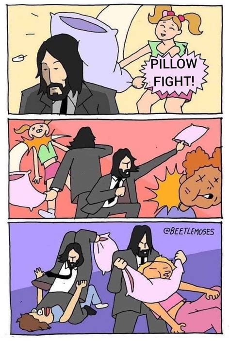 Never Play With John Wick Gag