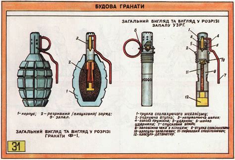 Ручная Граната Боевая Ф-1 (лимонка), Устройство и Принцип Действия ...