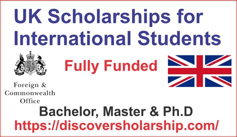 Uk Scholarships For International Students 2024 25 Fully Funded