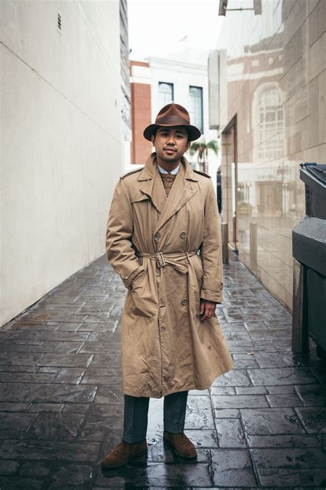 IMG 4225 Men Fashion Casual Outfits Trench Coat Men 1940s Mens Fashion