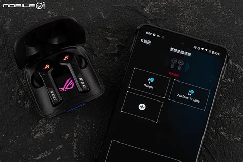 Rog Cetra True Wireless Speednova｜以雙模連線與沉浸音效打造最強遊戲體驗！ Mobile01