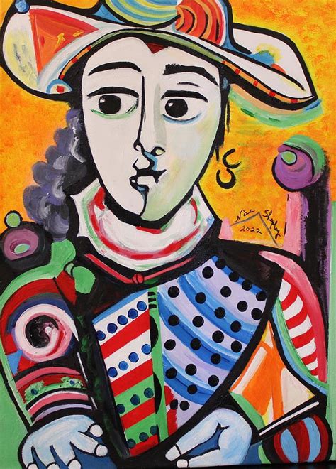 Picasso By Nora Painting By Nora Shepley Fine Art America