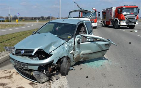 Wypadek w Przemyślu Na skrzyżowaniu ul Topolowej z al Żołnierzy