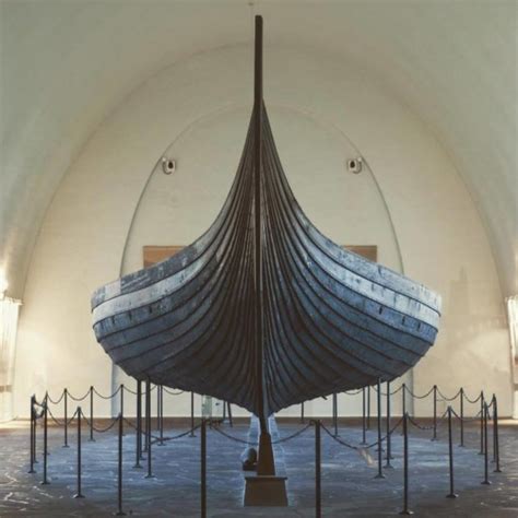 The Oseberg Ship Incredibly Well Preserved Viking Burial Ship From The