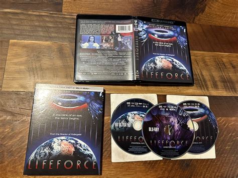 Lifeforce K Ultra Hd Blu Ray Scream Factory Collectors Edition