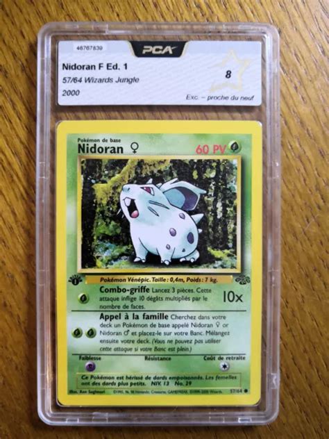 Carte Pok Mon Nidoran Re Dition Wizards Jungle Pca Eur