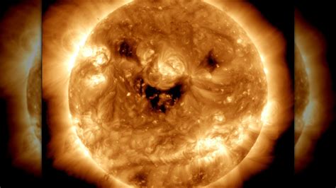 The Scary Truth About Nasas Smiling Sun Photo