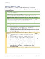 Template CPW 06 2 Research Records Docx CPW 06 Ass 2 Research Records Sheet Please Use This